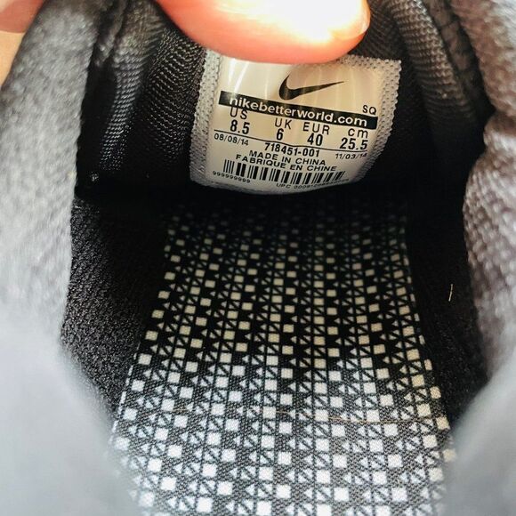 Mint Nike Air Max 1 Premium BHM Black White OREO 8.5 US 40 EUR - Picture 14 of 16